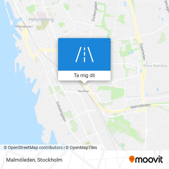 Malmöleden karta