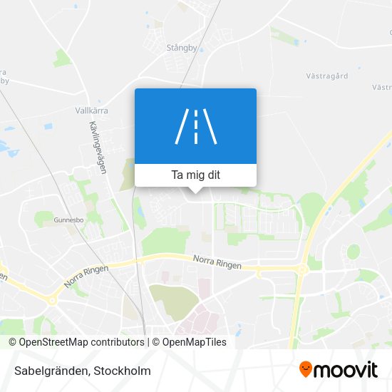 Sabelgränden karta
