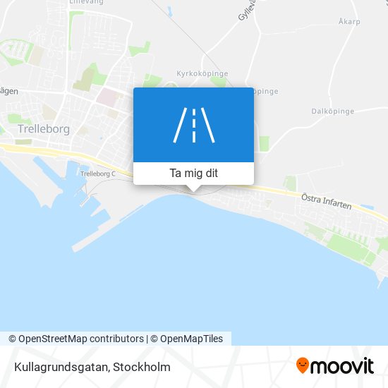 Kullagrundsgatan karta