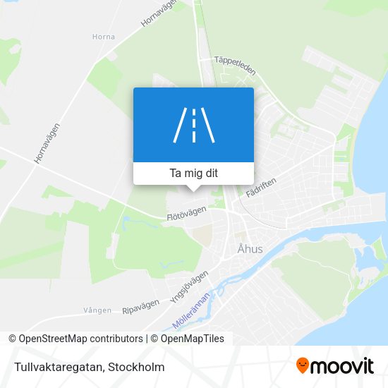 Tullvaktaregatan karta