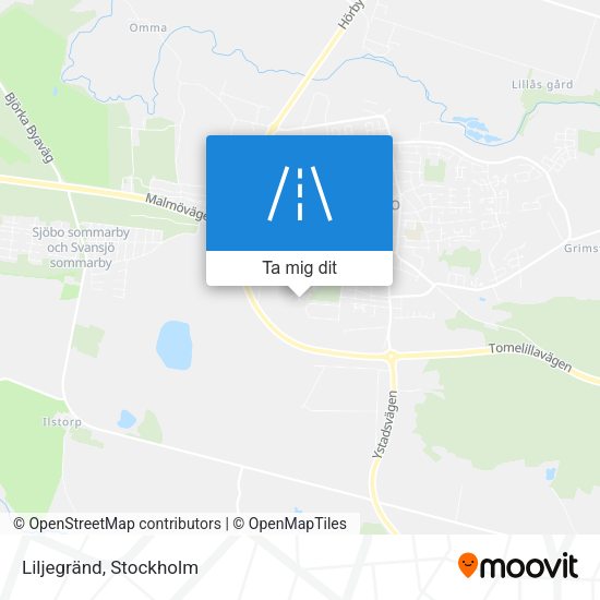 Liljegränd karta