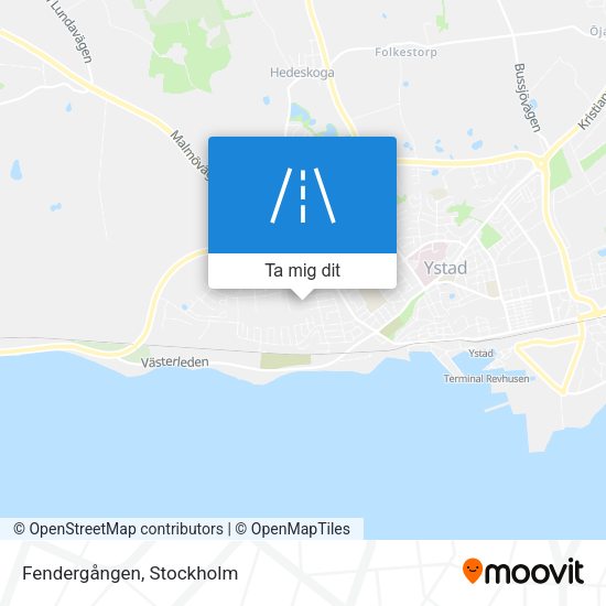 Fendergången karta