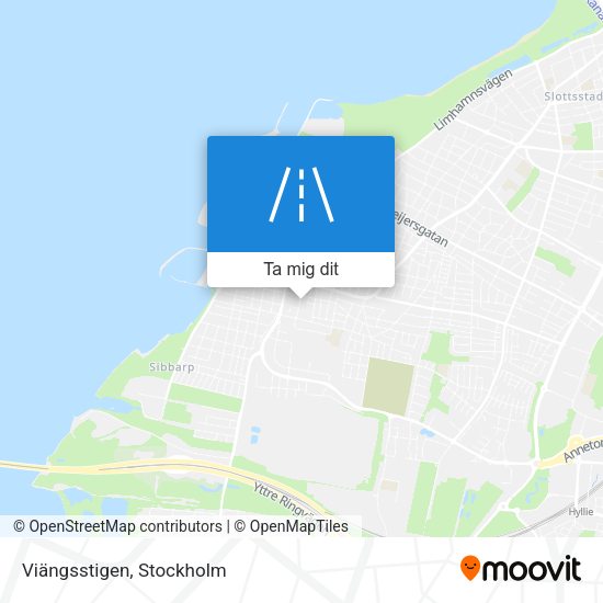 Viängsstigen karta
