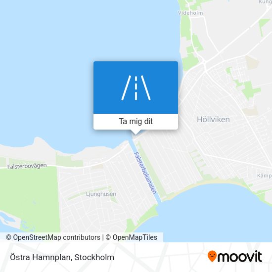 Östra Hamnplan karta