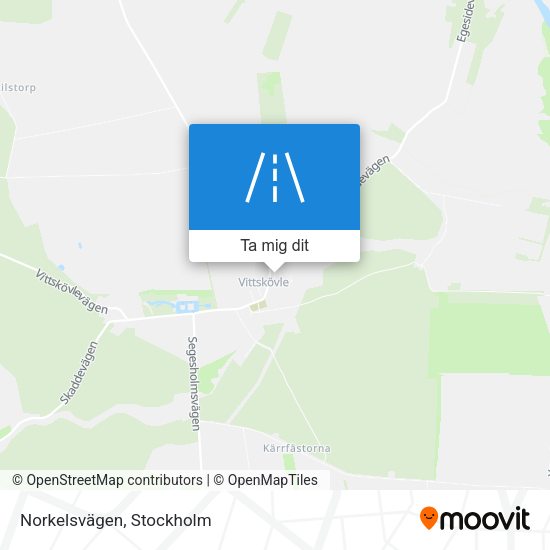 Norkelsvägen karta