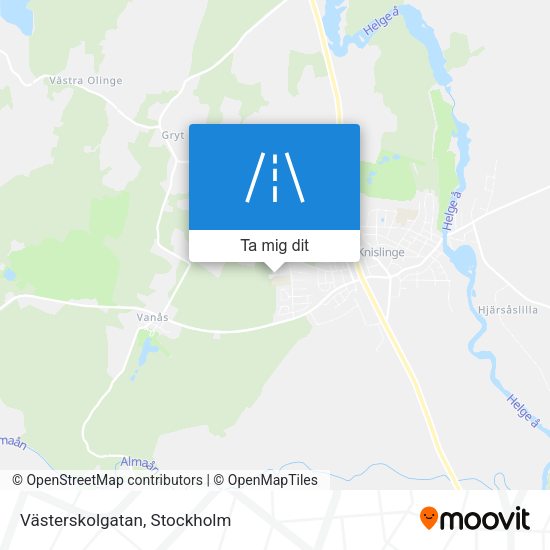 Västerskolgatan karta