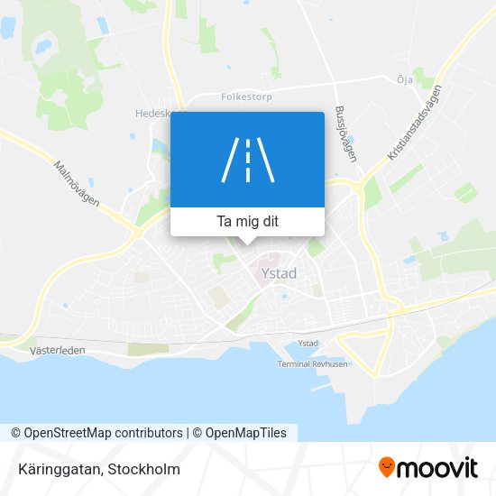 Käringgatan karta