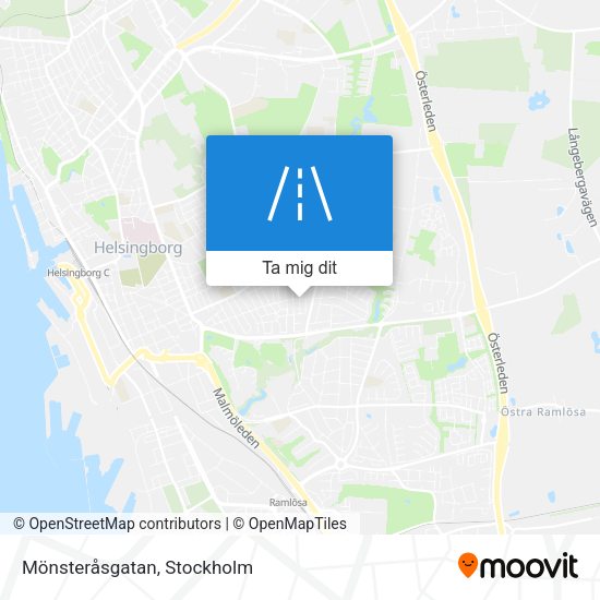 Mönsteråsgatan karta