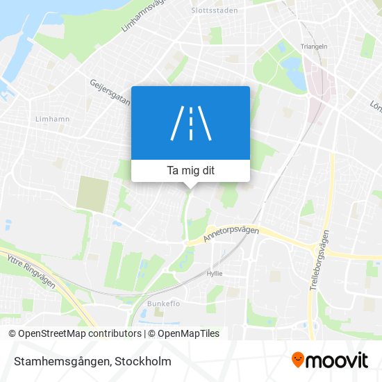 Stamhemsgången karta