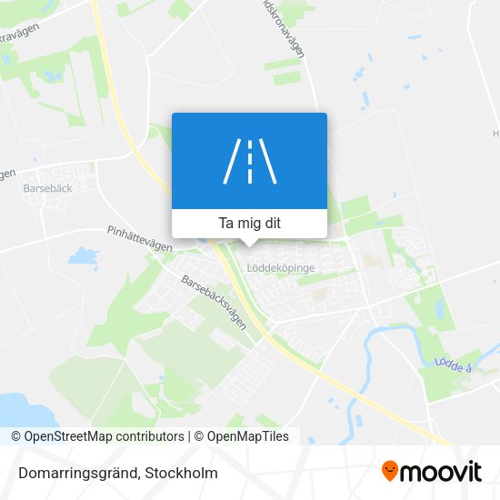 Domarringsgränd karta