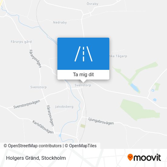 Holgers Gränd karta