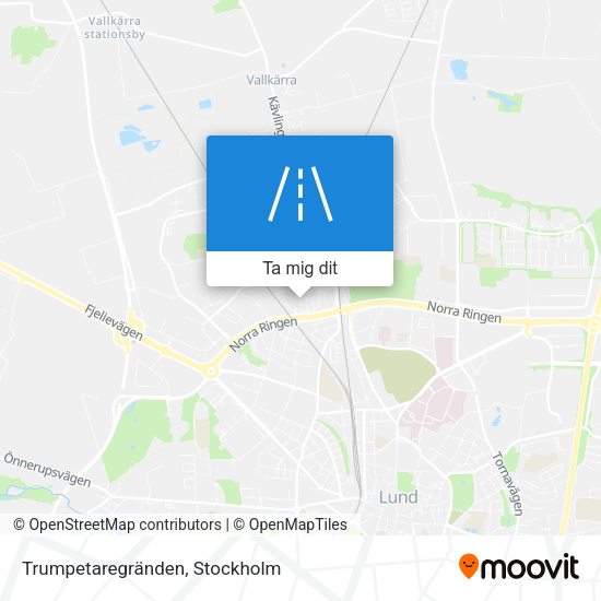 Trumpetaregränden karta