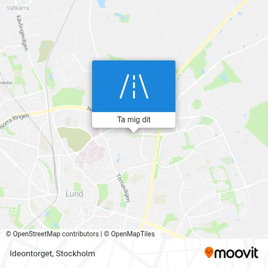 Ideontorget karta