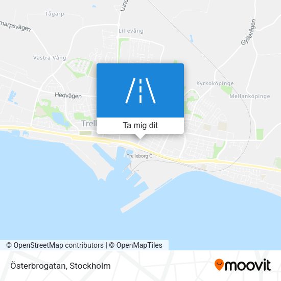 Österbrogatan karta