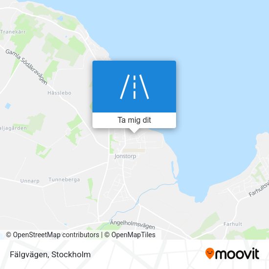 Fälgvägen karta