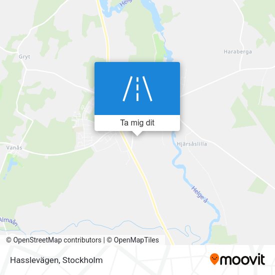Hasslevägen karta