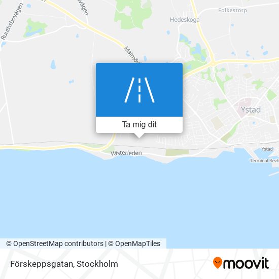 Förskeppsgatan karta