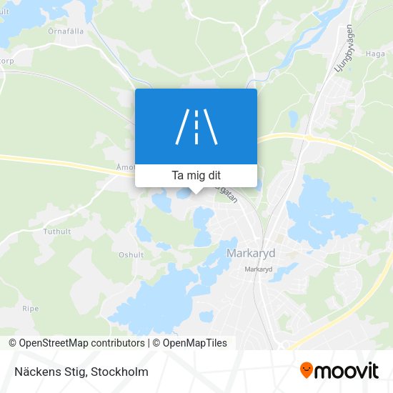 Näckens Stig karta