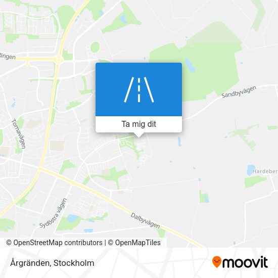 Årgränden karta