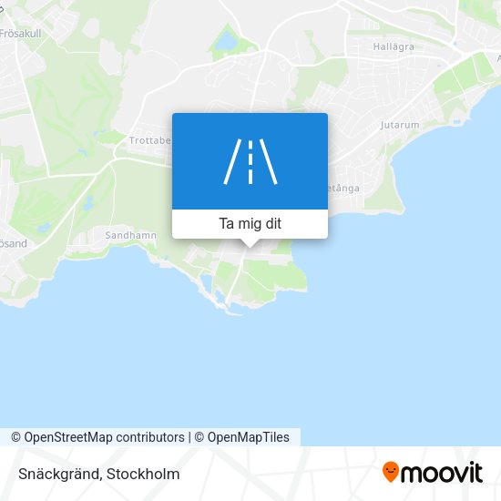 Snäckgränd karta