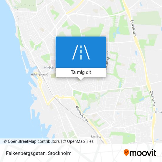 Falkenbergsgatan karta