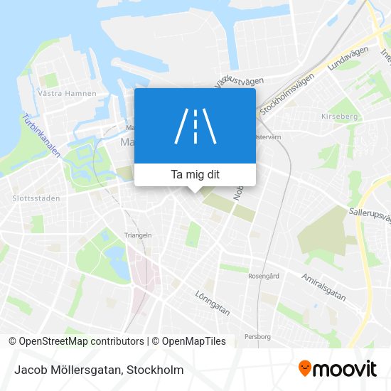 Jacob Möllersgatan karta