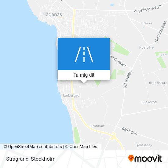 Strågränd karta