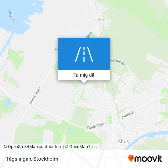 Tågslingan karta