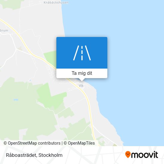 Råboasträdet karta
