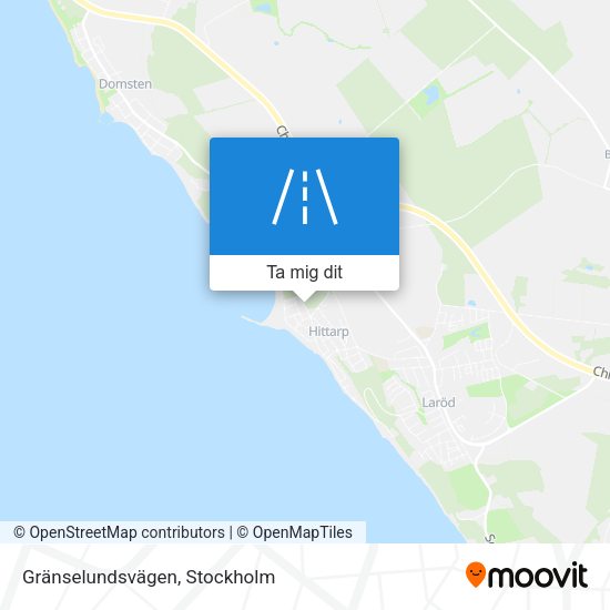 Gränselundsvägen karta