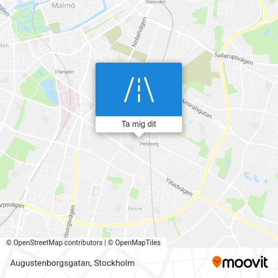 Augustenborgsgatan karta