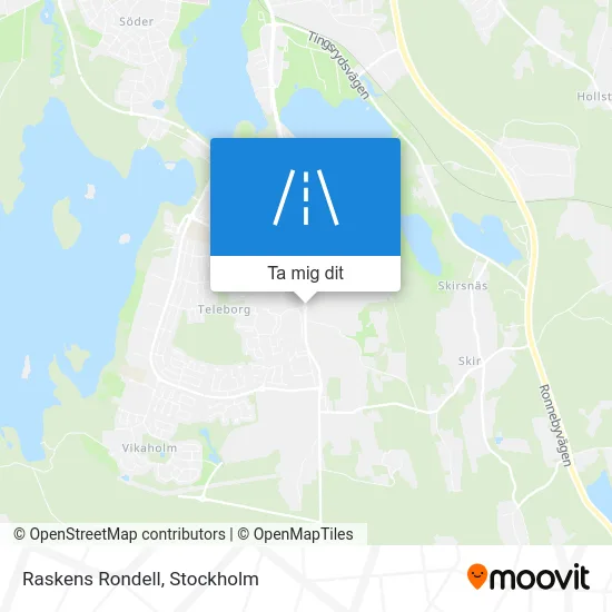 Raskens Rondell karta