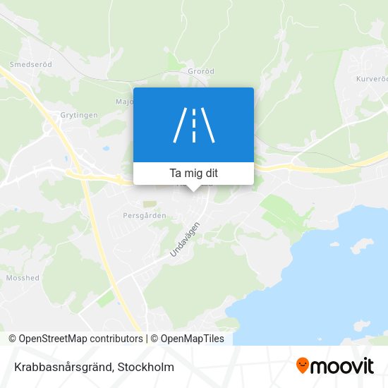 Krabbasnårsgränd karta