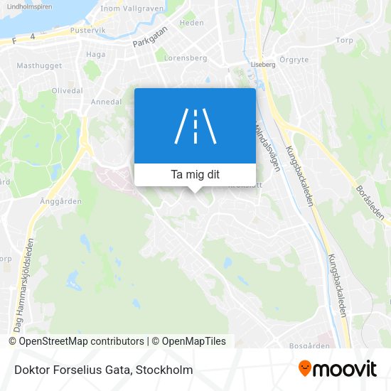 Doktor Forselius Gata karta