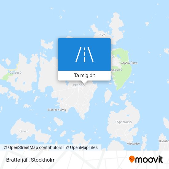 Brattefjäll karta