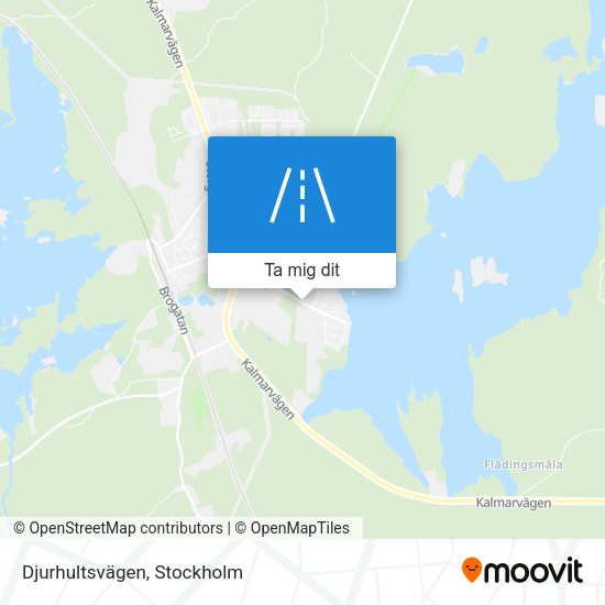 Djurhultsvägen karta