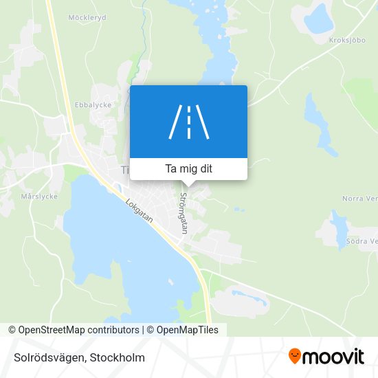 Solrödsvägen karta