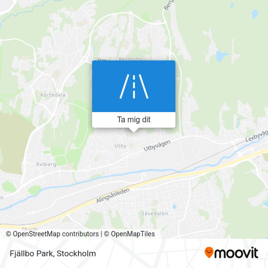 Fjällbo Park karta