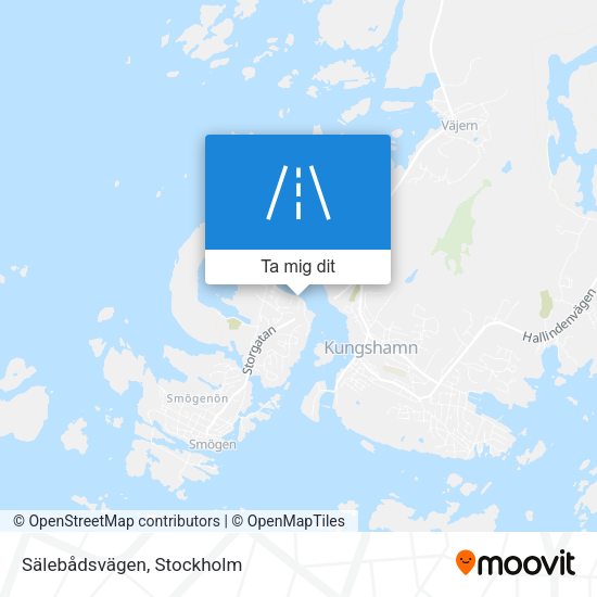 Sälebådsvägen karta