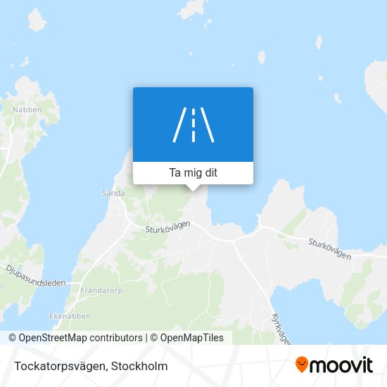 Tockatorpsvägen karta