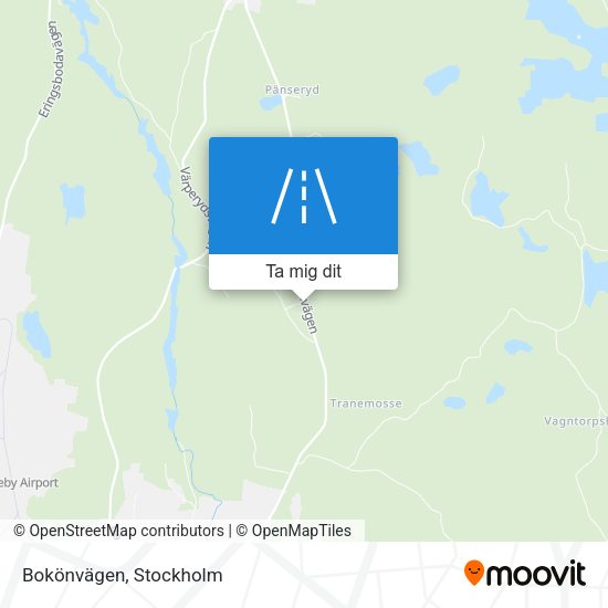 Bokönvägen karta