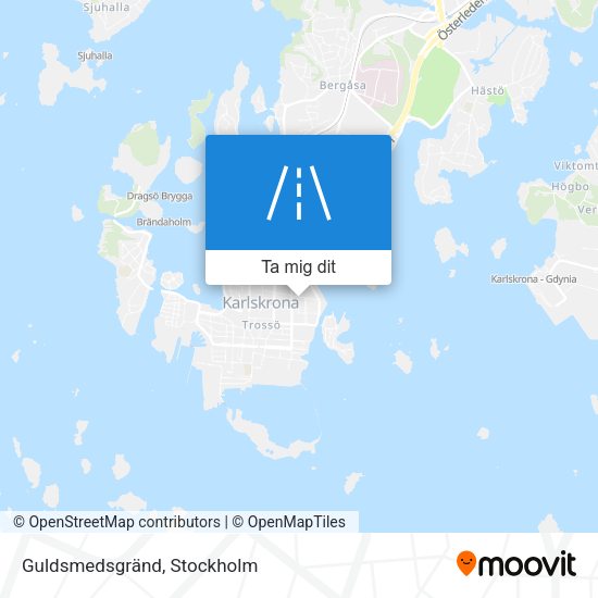 Guldsmedsgränd karta