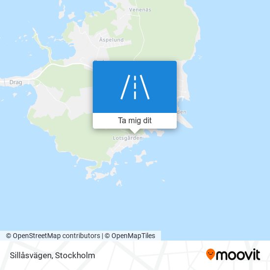 Sillåsvägen karta