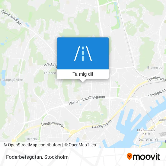 Foderbetsgatan karta