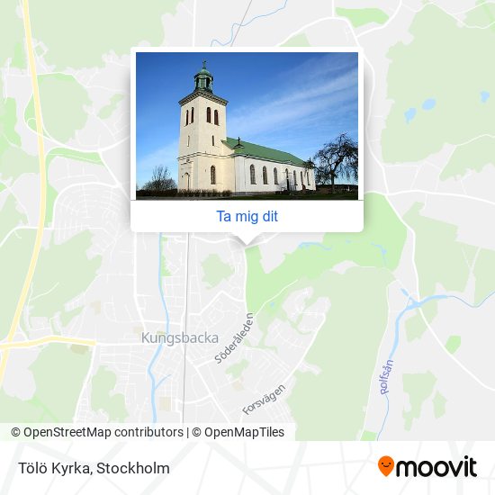 Tölö Kyrka karta