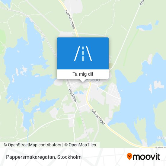 Pappersmakaregatan karta