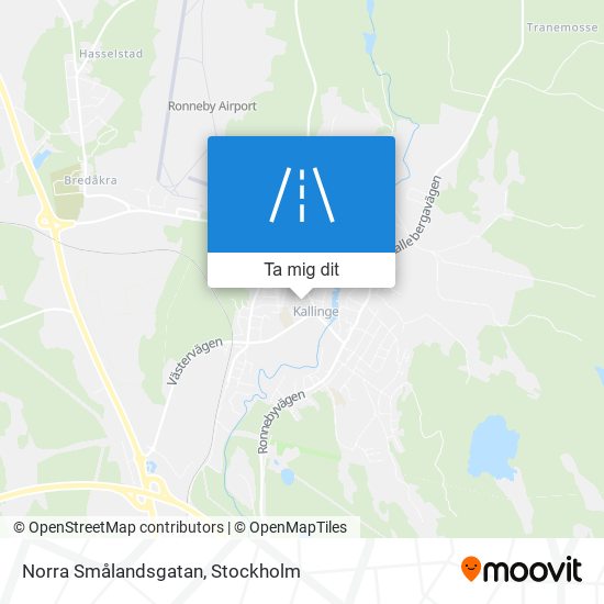 Norra Smålandsgatan karta