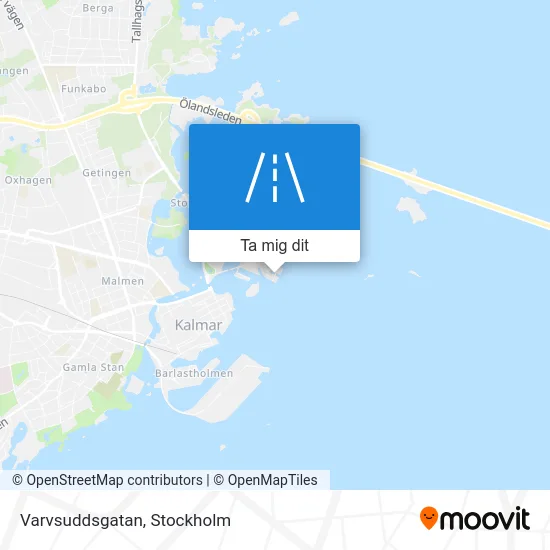 Varvsuddsgatan karta