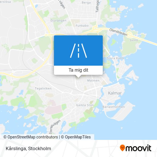 Kårslinga karta