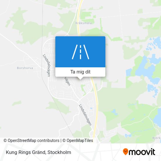 Kung Rings Gränd karta